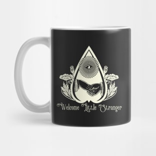 Welcome Little Stranger Poppies and Planchette Mug